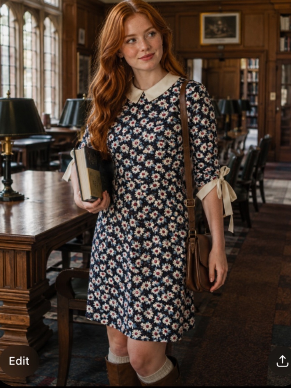 Monteau Daisy Floral Sheath Bodycon Dress - M